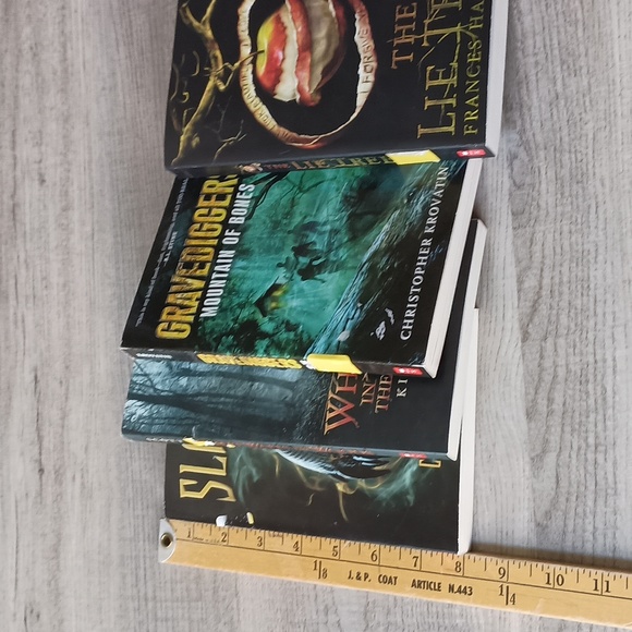 The LIE tree, grave digger, what waits in the woods, slayers book bundle - Picture 5 of 5